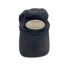 Authentic Universal Studios Navy Blue Baseball Hat Adjustable Embroidered Cap